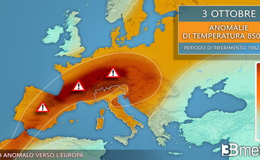 L'ondata sarà un evento estremo, l'esperto mette in guardia sull'ottobre caldo