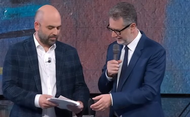Saviano ci riprova, accadrà spesso: il piano con Fazio su Nove