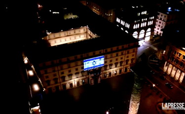 Meloni sta con Israele: il gesto per lo Stato ebraico a Palazzo Chigi | GUARDA
