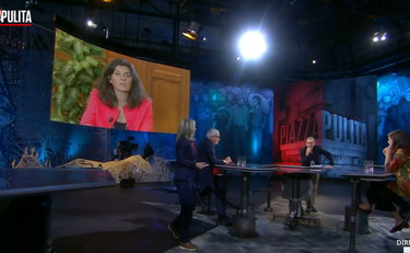 Me ne vado Un piacere: volano gli stracci tra Basile e Formigli