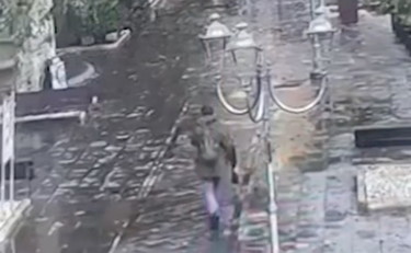 L'anarchico Luca Dolce in manette, bloccato in strada dai Nocs