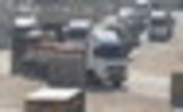 Medio Oriente, l'arrivo a Gaza dei camion con gli aiuti umanitari