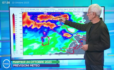 La data da segnare per il maltempo. Sottocorona: dove sarà molto forte
