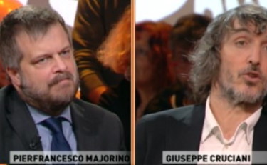Cruciani lascia di stucco Majorino: Non si può negare, numeri e titoli