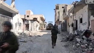 Militari di Israele dentro Gaza: 