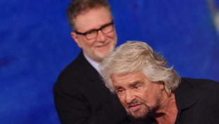 Grillo fa bene solo a Fazio: gelo M5s e boom di ascolti per Nove
