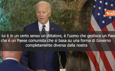 Incredibile Biden: Xi è un dittatore, cosa fa dopo aver sganciato la bomba | VIDEO