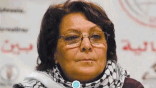 La terrorista fa lezione all'università a favore della Palestina