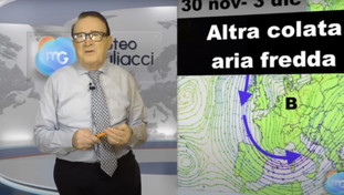 Freddo, gelate, piogge super abbondanti: Giuliacci e l'inverno che piomba sull'Italia