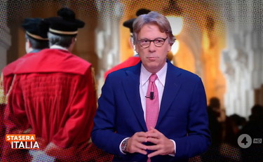 Una frase considerata eversiva. Toghe rosse, con chi se la prende Porro