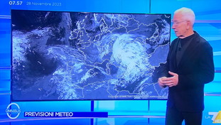 Maltempo in pausa ma...Sottocorona: Questa struttura ruota, che succede