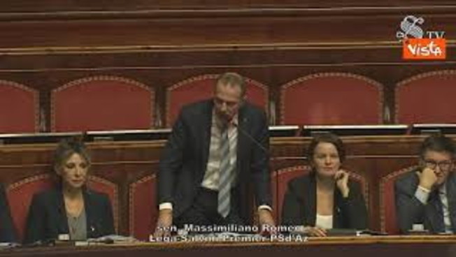 Bagarre al Senato durante discussione emendamento Lotito