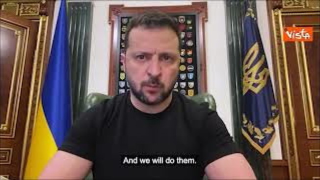 Guerra Ucraina, Zelensky: 