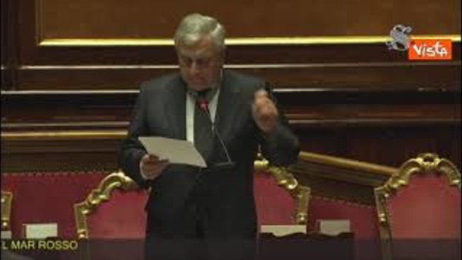Mar Rosso, Tajani: 