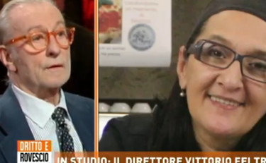 Pedretti? Feltri: Una povera crista, la lezione sulle gogne: Non frega nulla