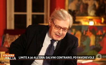Finti ambientalisti. Limite a 30 all'ora, Sgarbi a valanga