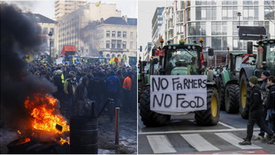 La protesta dei 1.300 trattori, i palazzi del potere Ue sotto assedio: Ascoltateci