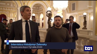 “Putin può arrivare anche in Italia”. Il Tg1 intervista il presidente Zelensky