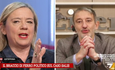 Preziosi fa impazzire Senaldi sul caso di Ilaria Salis: Posso parlare?