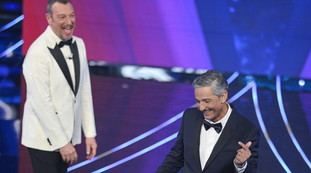 Sanremo 2024, lo strappo di Fiorello e la gaffe Rai di Amadeus: la prima serata