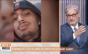 Se fai il pirla..., Del Debbio sistema il trapper. Poi l'annuncio a sorpresa