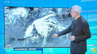 Il maltempo si sposta nelle prossime ore, Sottocorona: Zona in rosso