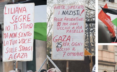 A Gaza superati i Nazisti: Liliana Segre nel mirino degli studenti