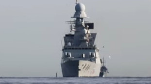 Un cannone multiruolo ha abbattuto il drone Houthi della Duilio