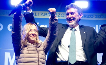 Marsilio riconfermato governatore, l'Abruzzo ha scelto