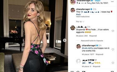 Non una mia scelta, la versione di Ferragni: allo scoperto su Fedez