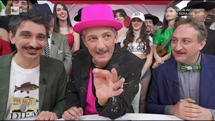 Fiorello commuove tutti col duetto con la figlia. Poi azzanna Putin: “Dittatore”