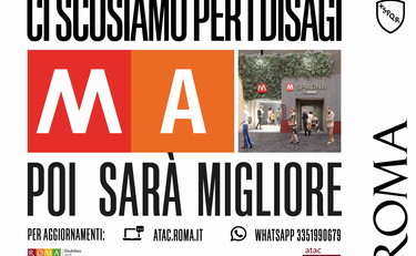 Atac, da aprile sono riaperti i cantieri per la trasformazione di metro A