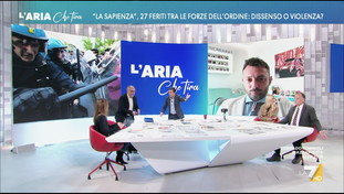 Lo show di Raimo scatena tutti: rissa e fuga da L'Aria che Tira. “Allibita”, diretta infuocata