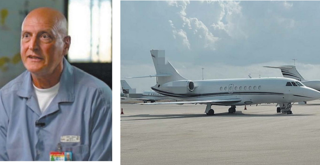 Chico Forti oggi in Italia: questo il Falcon 2000 che atterrerà a Pratica di Mare