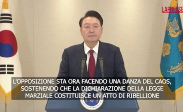 La surreale difesa del presidente coreano: 