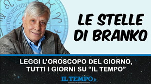 Le Stelle di Branko, ecco le previsioni di mercoledì 22 gennaio