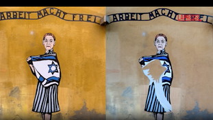 Sfregiato il murale su Edith Bruck, Segre e Modiano: il gesto della vergogna