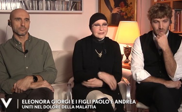 Tra le nostre braccia...: Giorgi, le commoventi parole dei figli Andrea e Paolo