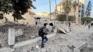 Due razzi sull'ospedale arabo di Gaza City. “Base di Hamas”, “Altro crimine orribile” | GUARDA