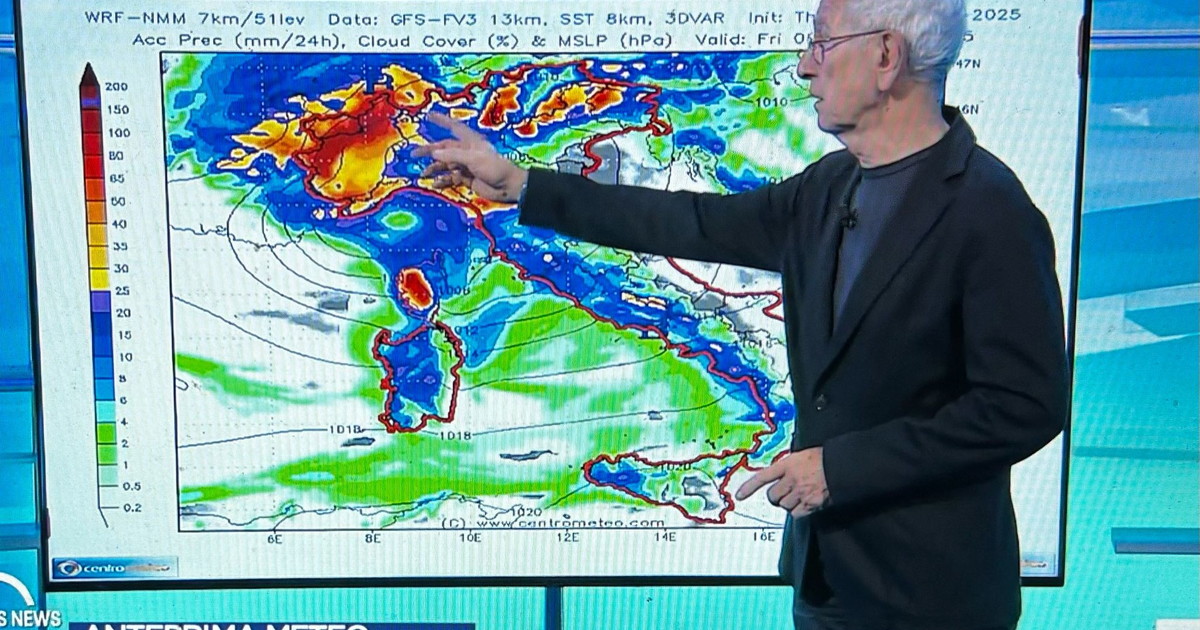 Peggioramento molto forte. Sottocorona: quali sono le regioni nel mirino