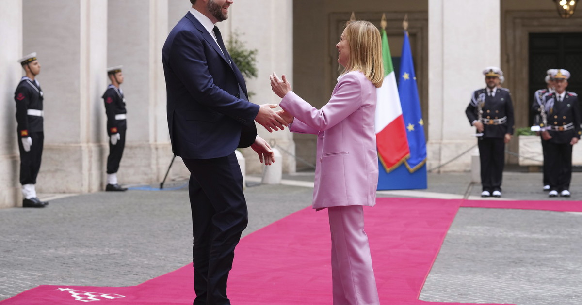 Meloni riceve il vicepresidente Vance: Rapporto privilegiato Italia-Usa