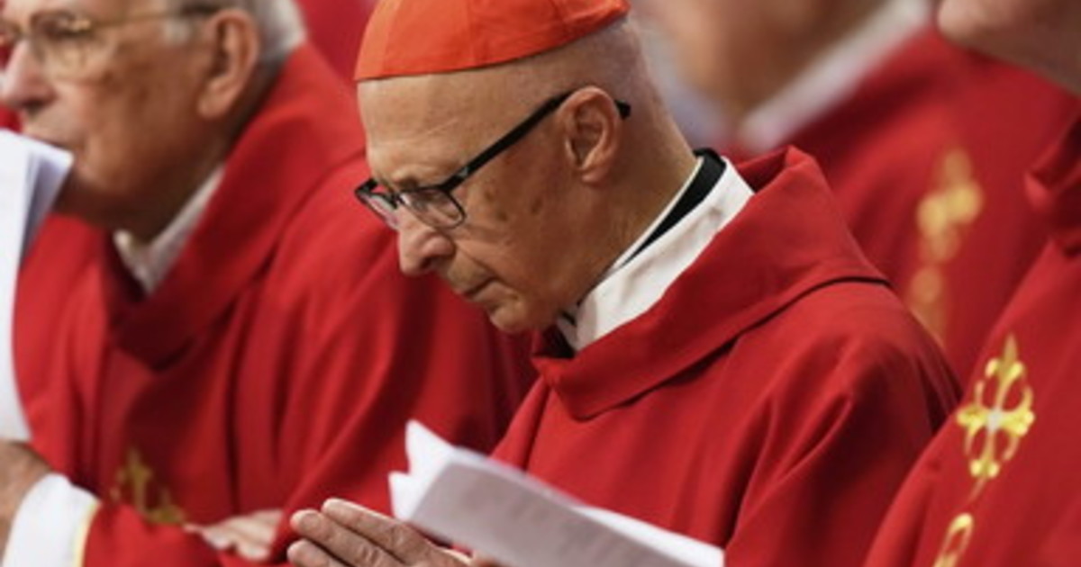 Conclave, il cardinale Bagnasco: Il Pontefice deve piacere a Dio, non al mondo