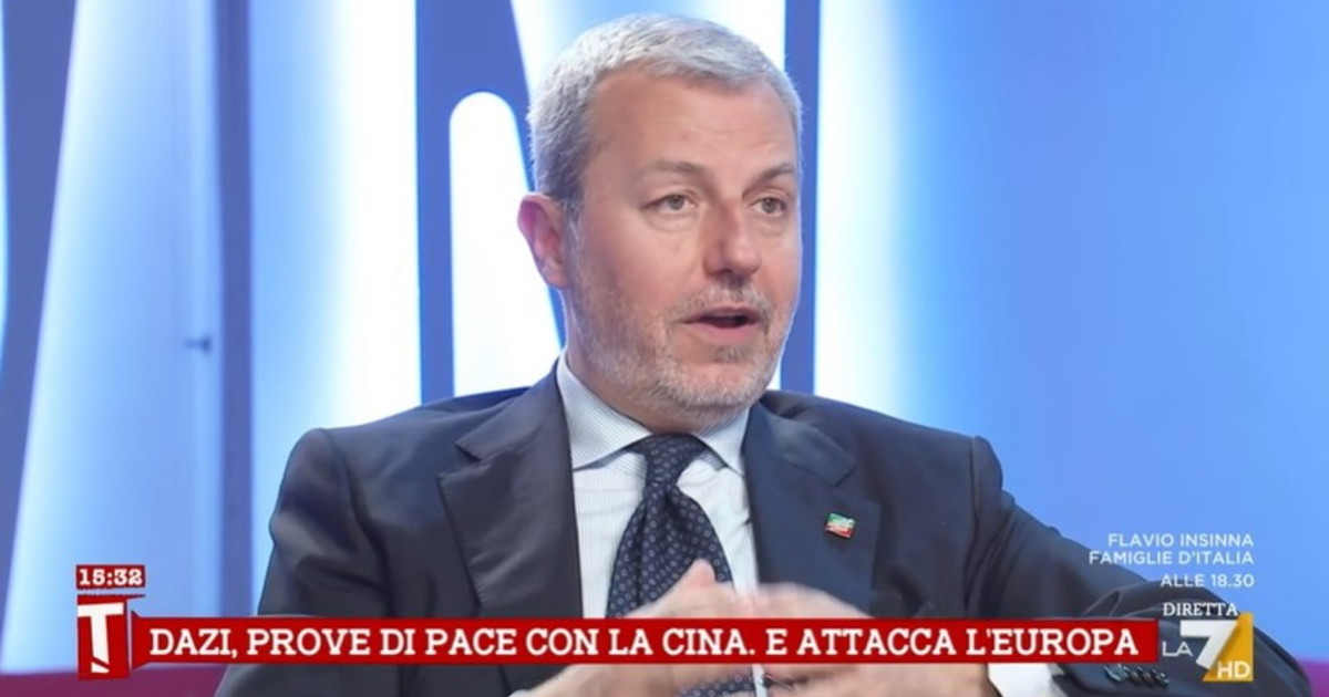 Segue la linea Meloni. Dazi, Nevi smaschera Merz