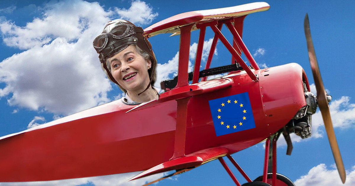 Von der Leyen Baronessa Rossa: vuole il Green Deal ma usa il jet privato