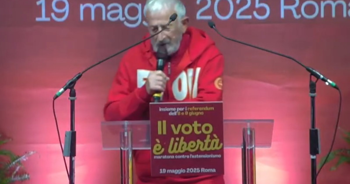 La Russa bast..., l'insulto choc sul palco della Cgil: odio rosso nel silenzio di Landini