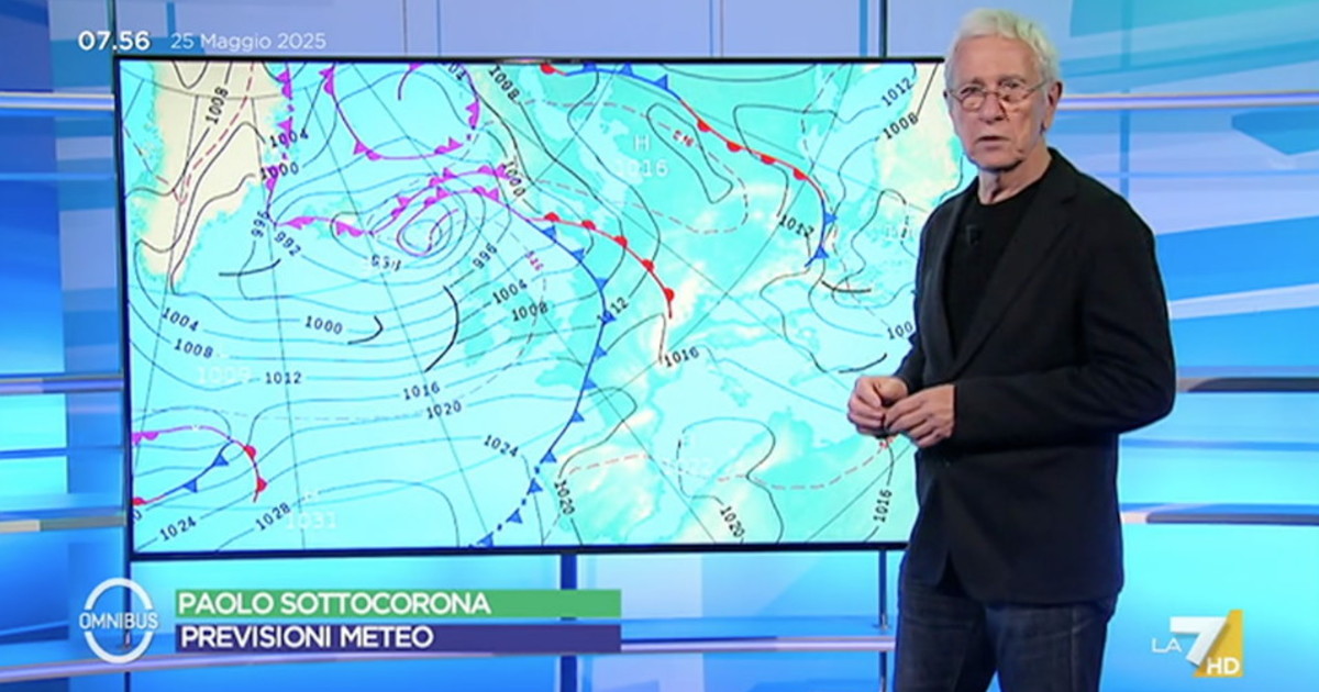 Qualcosa entrerà. Sottocorona: dove si ferma la perturbazione