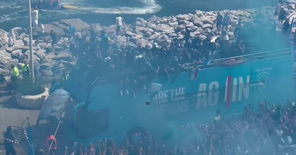 Napoli si tinge d'azzurro per la festa scudetto – Il Tempo