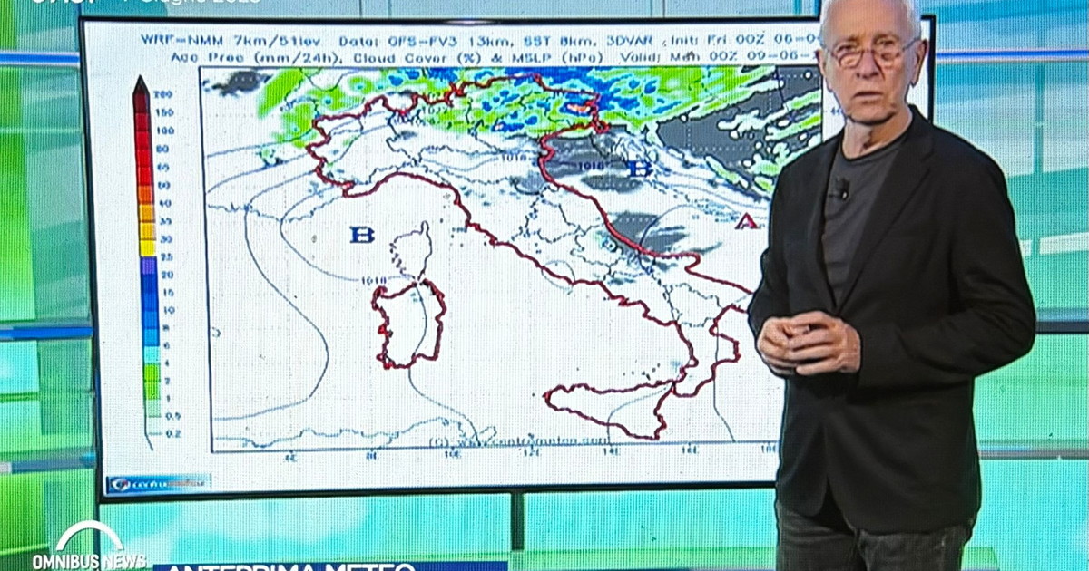 Che tempo ci aspetta? Sottocorona: Non è una novità. Le previsioni