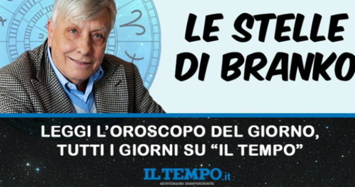 le stelle di branko ecco le previsioni di mercoled236 9 luglio