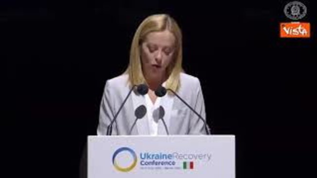 meloni alle imprese dico non abbiate paura di investire nella ricostruzione dell ucraina